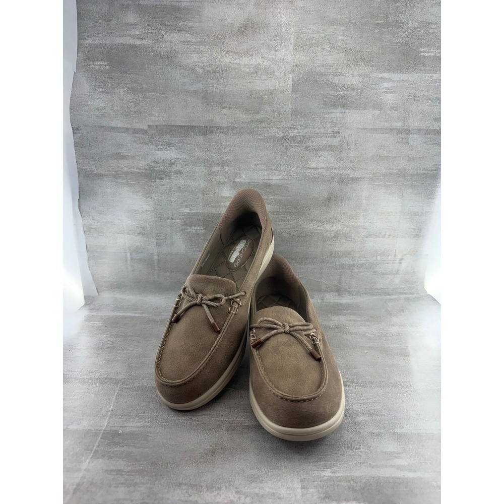 Skechers Hands Free Slip-ins On-the-GO Flex Camellia Loafers Taupe Men Sz 9.5